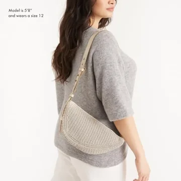 Stylish Eco-Friendly Tess Sling Bag with Adjustable Strap