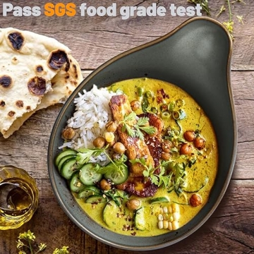 Artena Ceramic Ramen Bowl Microwave Safe with Chopsticks