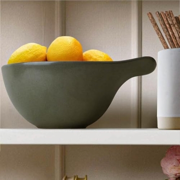 Artena Ceramic Ramen Bowl Microwave Safe with Chopsticks