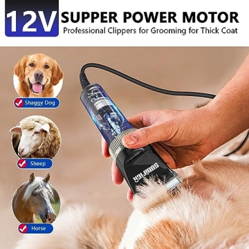 Professional Dog Grooming Clippers for Thick Coat