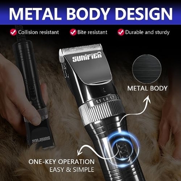 Professional Dog Grooming Clippers for Thick Coat