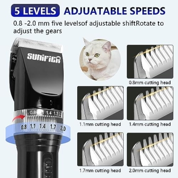 Professional Dog Grooming Clippers for Thick Coat