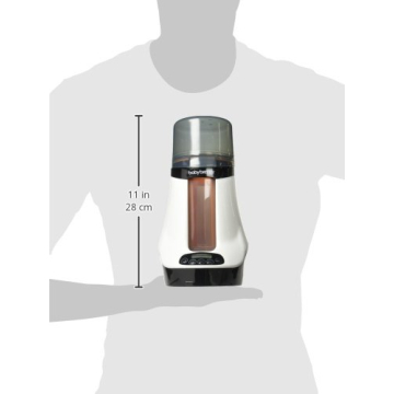 Baby Brezza Safe & Smart, Electric Baby Bottle Warmer and Baby Food Warmer – Universal Fit - Glass, Plastic, Small, Large, Newborn Feeding Bottles - Wireless Bluetooth Control - Digital Display