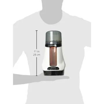 Baby Brezza Safe & Smart, Electric Baby Bottle Warmer and Baby Food Warmer – Universal Fit - Glass, Plastic, Small, Large, Newborn Feeding Bottles - Wireless Bluetooth Control - Digital Display