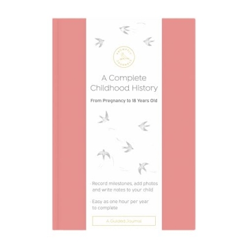 Promptly Journals, A Complete Childhood History: From Pregnancy to 18 Years Old (Dusty Rose, Pink, L...