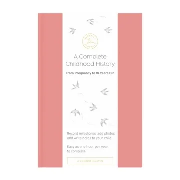 Promptly Journals, A Complete Childhood History: From Pregnancy to 18 Years Old (Dusty Rose, Pink, L...