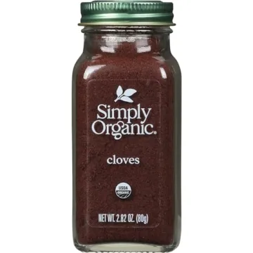 Simply Organic Ground Cloves - Kosher, Pure Organic Flavor