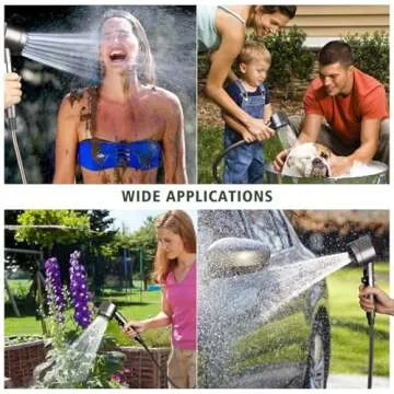 Portable Camping Shower Pump Kit, 7800mAh Showers Pump for Travel, Camping,Outdoor, Tents Shower and...