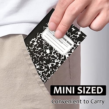 Feela Mini Composition Notebooks 70 Pack for School and Office