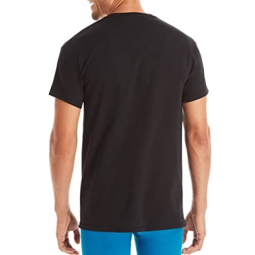Hanes Men's Cotton Crew Tee 6 Pack - Assorted Colors