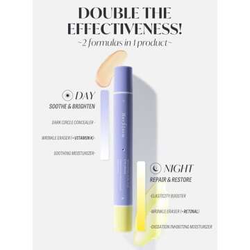 Top HERBLOOM Retinal Eye Cream for Dark Circles & Fine Lines