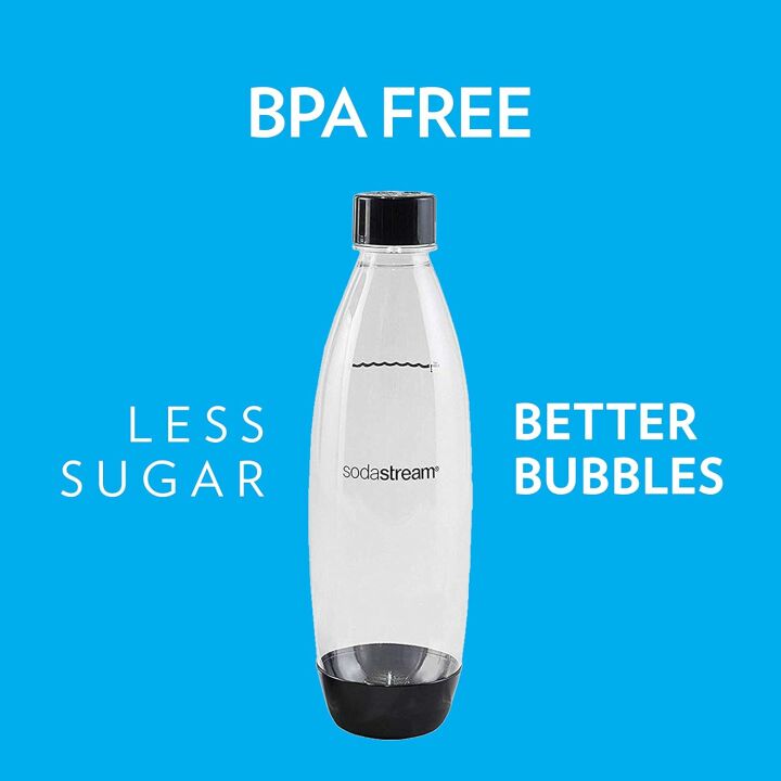 SodaStream Black Slim Carbonating Bottles 2-Pack