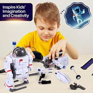 Kids STEM Robot Kits - Solar & Battery Science Toys