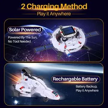 Kids STEM Robot Kits - Solar & Battery Science Toys