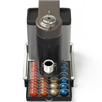 DecoBrothers Nespresso Pod Holder Drawer for 48 Capsules
