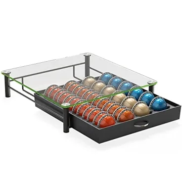 DecoBrothers Nespresso Pod Holder Drawer for 48 Capsules