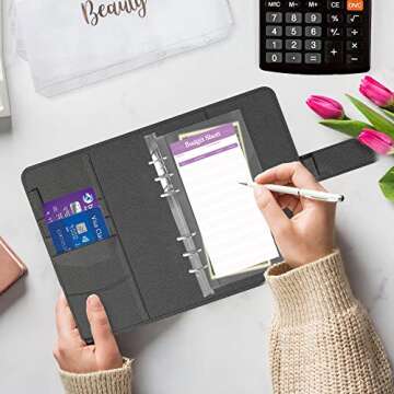 Scorpio Zodiac Budget Binder with Cash Envelopes