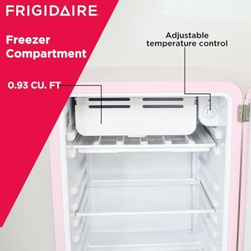 Frigidaire EFR372 Pink Retro Mini Fridge - 3.2 Cu Ft