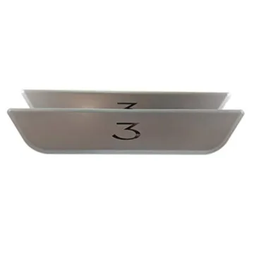 Premium Stainless Steel Door Sill Protectors for Tesla Model 3