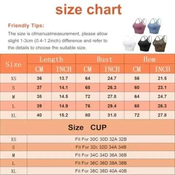 Vorcy Padded Sports Bra for Stylish Active Wear