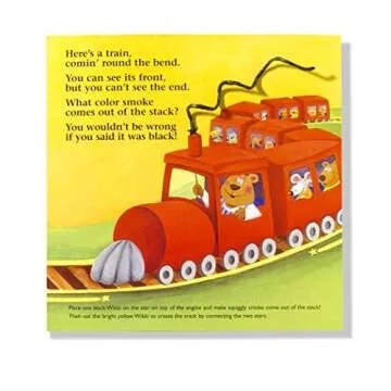 Wikki Stix Arts and Crafts for Kids Activity Book, Wiggles, Squiggles, Curlicues Board Book, Non Toxic, Waxed Yarn, Made in America, 36 Included