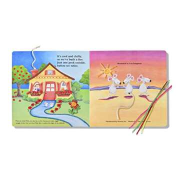 Wikki Stix Arts and Crafts for Kids Activity Book, Wiggles, Squiggles, Curlicues Board Book, Non Toxic, Waxed Yarn, Made in America, 36 Included