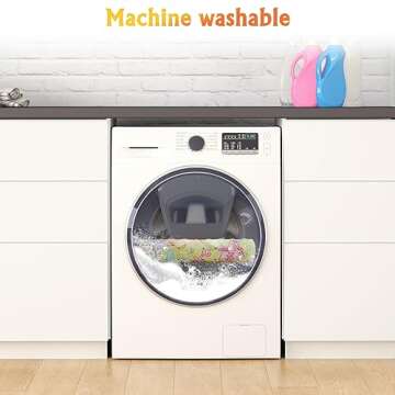 Baby Bath Mat for Tub for Kids, 40in x 16in Non Slip Cartoon Bath Tub Shower Mat Anti Slip with Drain Holes and Suction Cups Machine Washable, Octopus