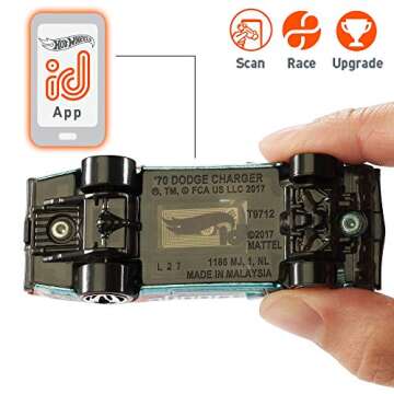 Hot Wheels id '70 Dodge Charger R/T for Collectors and Kids