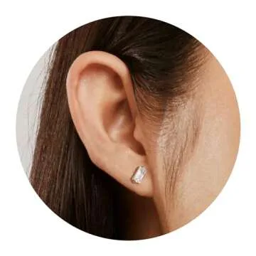 Tini Lux Titanium Stud Earrings for Sensitive Ears