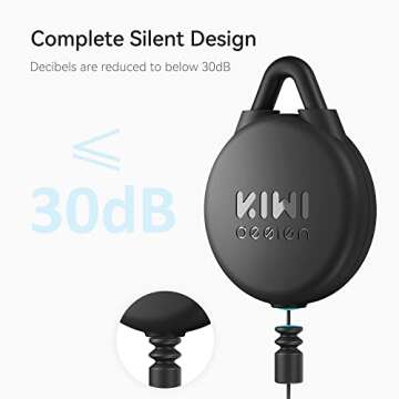 KIWI design VR Cable Management, 6 Packs VR Pulley System Compatible with Quest 3S/3/2/1/Pico/PSVR/PSVR2