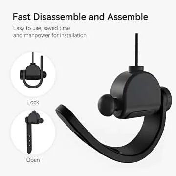 KIWI design VR Cable Management, 6 Packs VR Pulley System Compatible with Quest 3S/3/2/1/Pico/PSVR/PSVR2