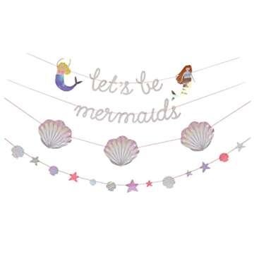 Meri Meri 156052 Garland, Large, Pink