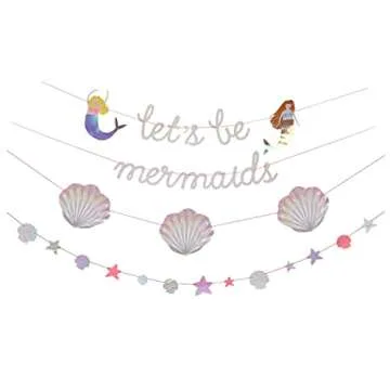 Meri Meri 156052 Garland, Large, Pink