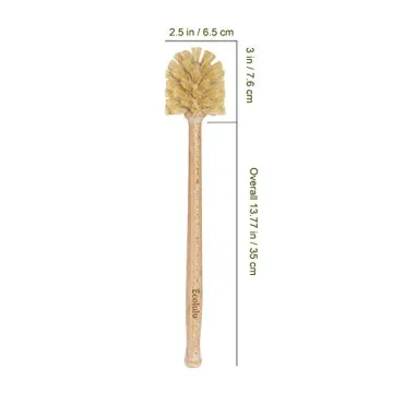 Eco Friendly Wooden Toilet Brush Set for Sustainable Living