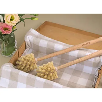 Eco Friendly Wooden Toilet Brush Set for Sustainable Living