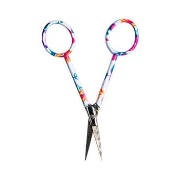 SINGER 4 Inch Embroidery Scissors - Floral & Pastel Set
