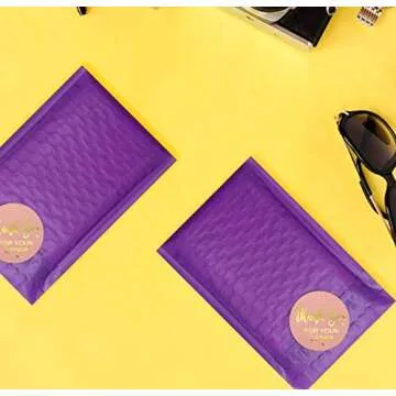 1" Thank You for Your Order Stickers,500pcs Thank You Stickers Roll,Thank You Sticker for Business,Online Retail,Boutique|Round Thanks You Business Stickers for Bubble mailers,Bubble envelopes