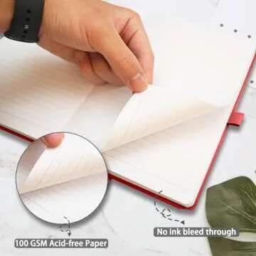 Heture A5 Hardcover Notebooks - 8 Pack Classic Journals