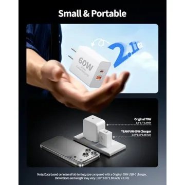 Fast Charging iPhone 17 Charger 3 Pack with Cables