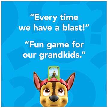 Spin Master Games, Hedbanz Junior PAW Patrol, Picture Guessing Board Game, PAW Patrol Toys, for Family & Kids, 2-4 Players for Ages 5 & Up