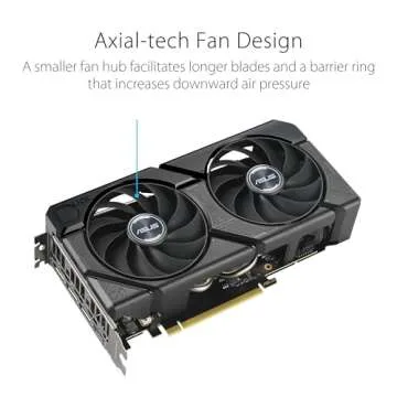 ASUS Dual GeForce RTX™ 4070 Super EVO OC Edition 12GB GDDR6X (PCIe 4.0, 12GB GDDR6X, DLSS 3, HDMI ...