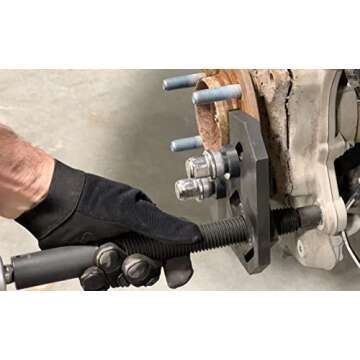 Lisle 40100 Hub Remover, Black