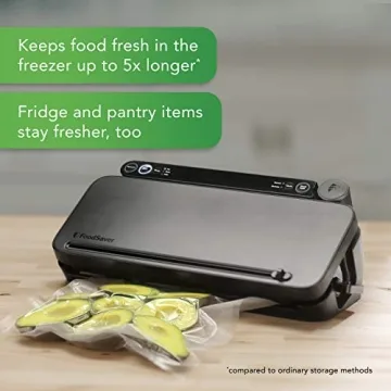 FoodSaver Vacuum Sealer with 4 Settings for Food Storage