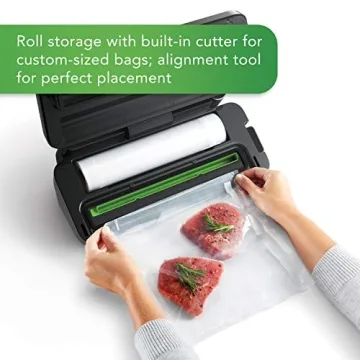 FoodSaver Vacuum Sealer with 4 Settings for Food Storage