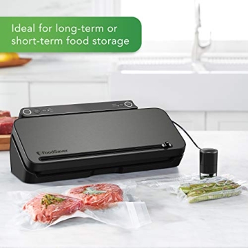 FoodSaver Vacuum Sealer with 4 Settings for Food Storage