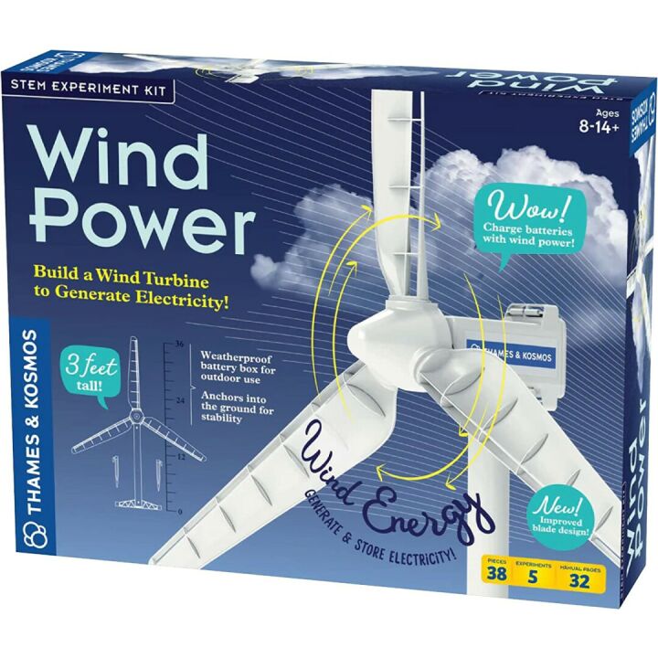 Wind Power V4.0 STEM Experiment Kit for Kids