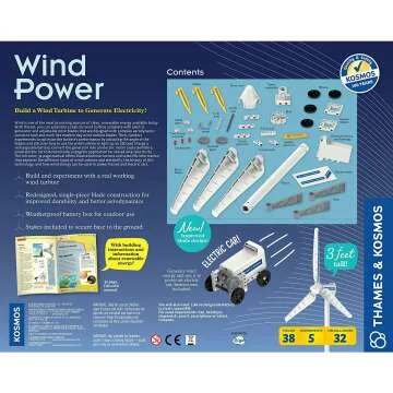 Wind Power V4.0 STEM Experiment Kit for Kids