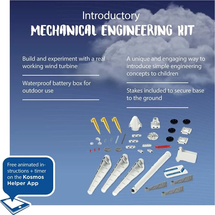 Wind Power V4.0 STEM Experiment Kit for Kids