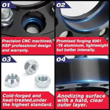 KSP Wheel Spacers for Mustang Explorer - Performance Upgrade