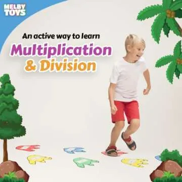 Dino Stomp Multiplication Game I Includes 144 Multiplication Flash Cards and 144 Division Flash Card...